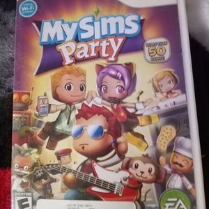 sims party wii